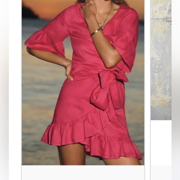 Sz xs wrap dress from Anthropologie - Picture 2 of 9